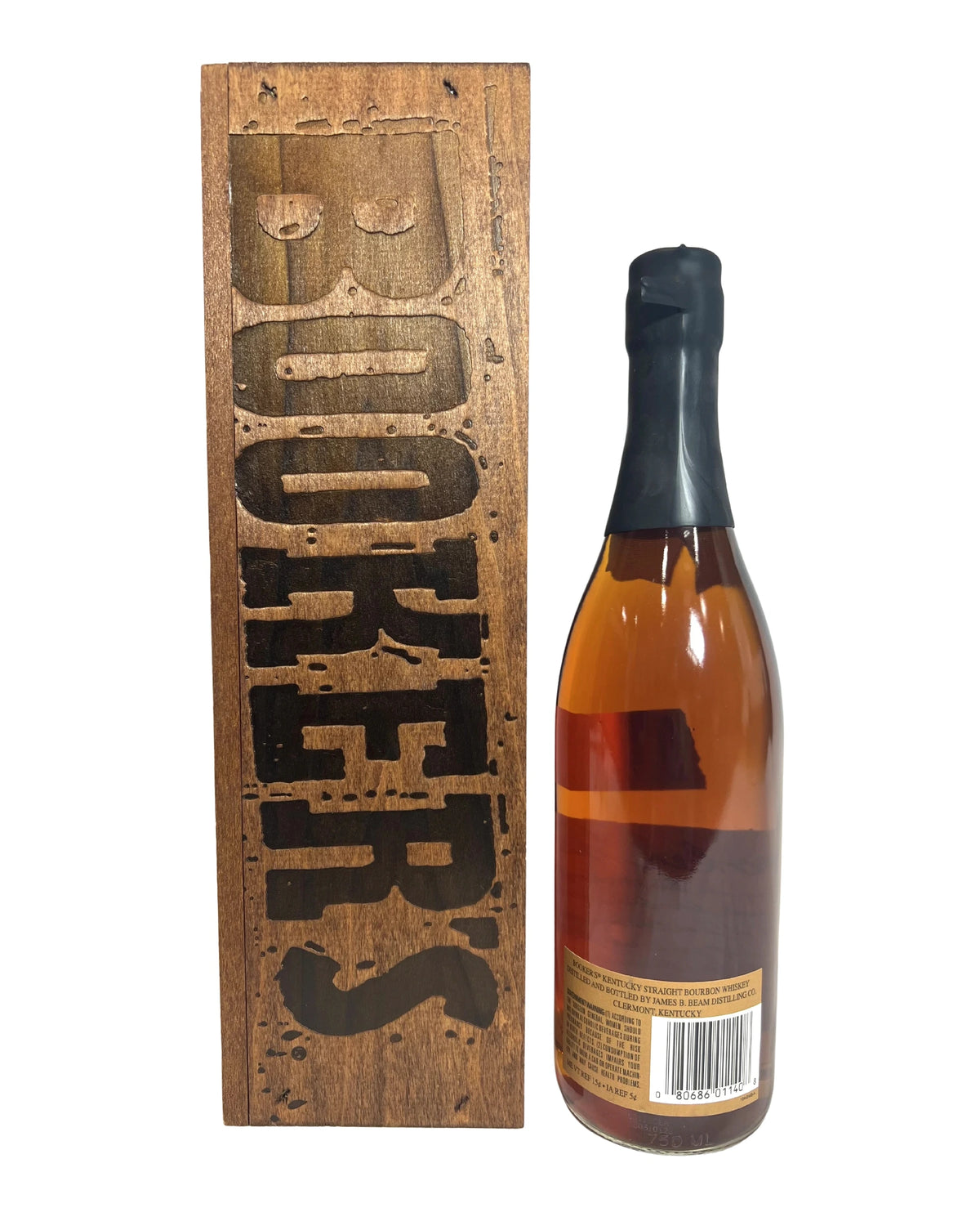 Booker's Small Batch 125.5 Proof 750ml "The Apprentice Batch" (2023-02) -bottle back