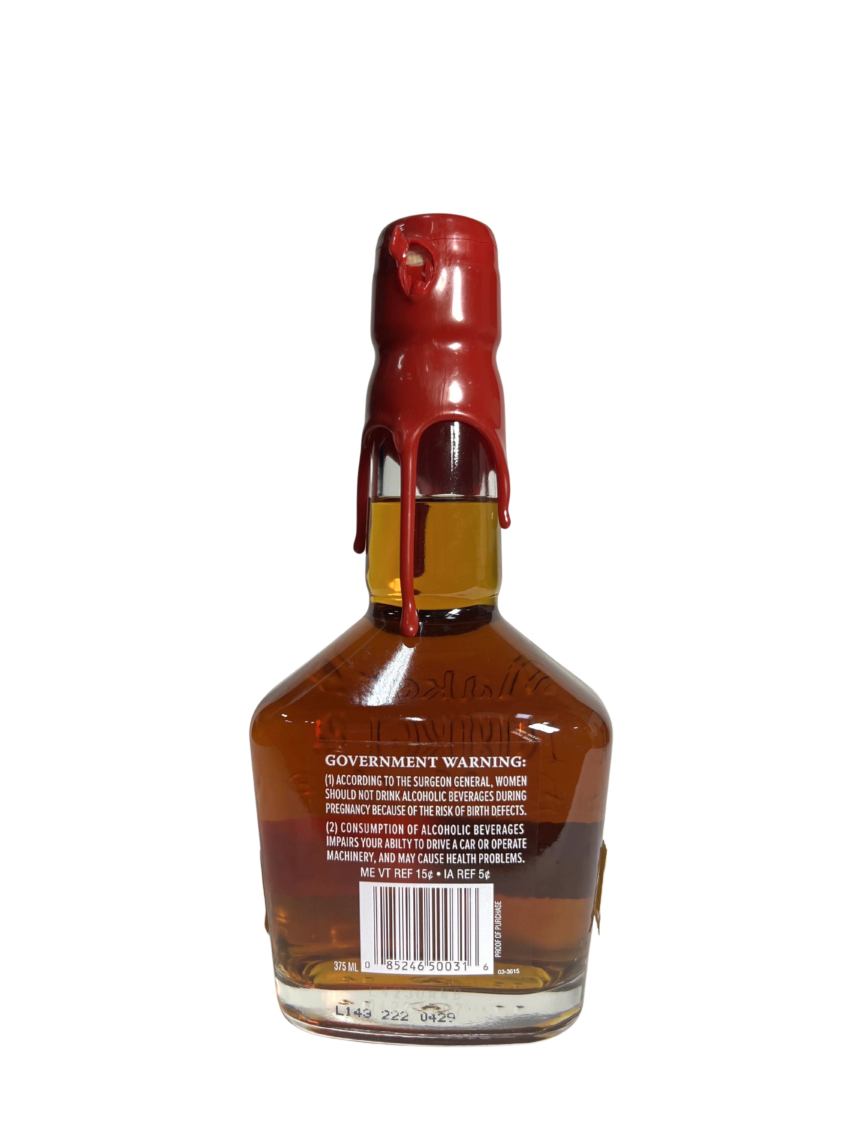 Maker's Mark Cask Strength 1st Release 375ml 2014 -bottle back