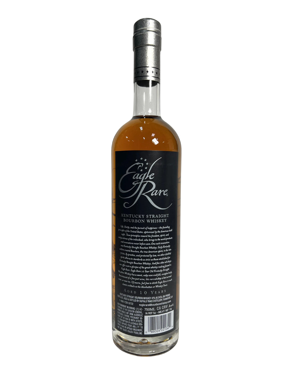 Eagle Rare 10 -bottle back