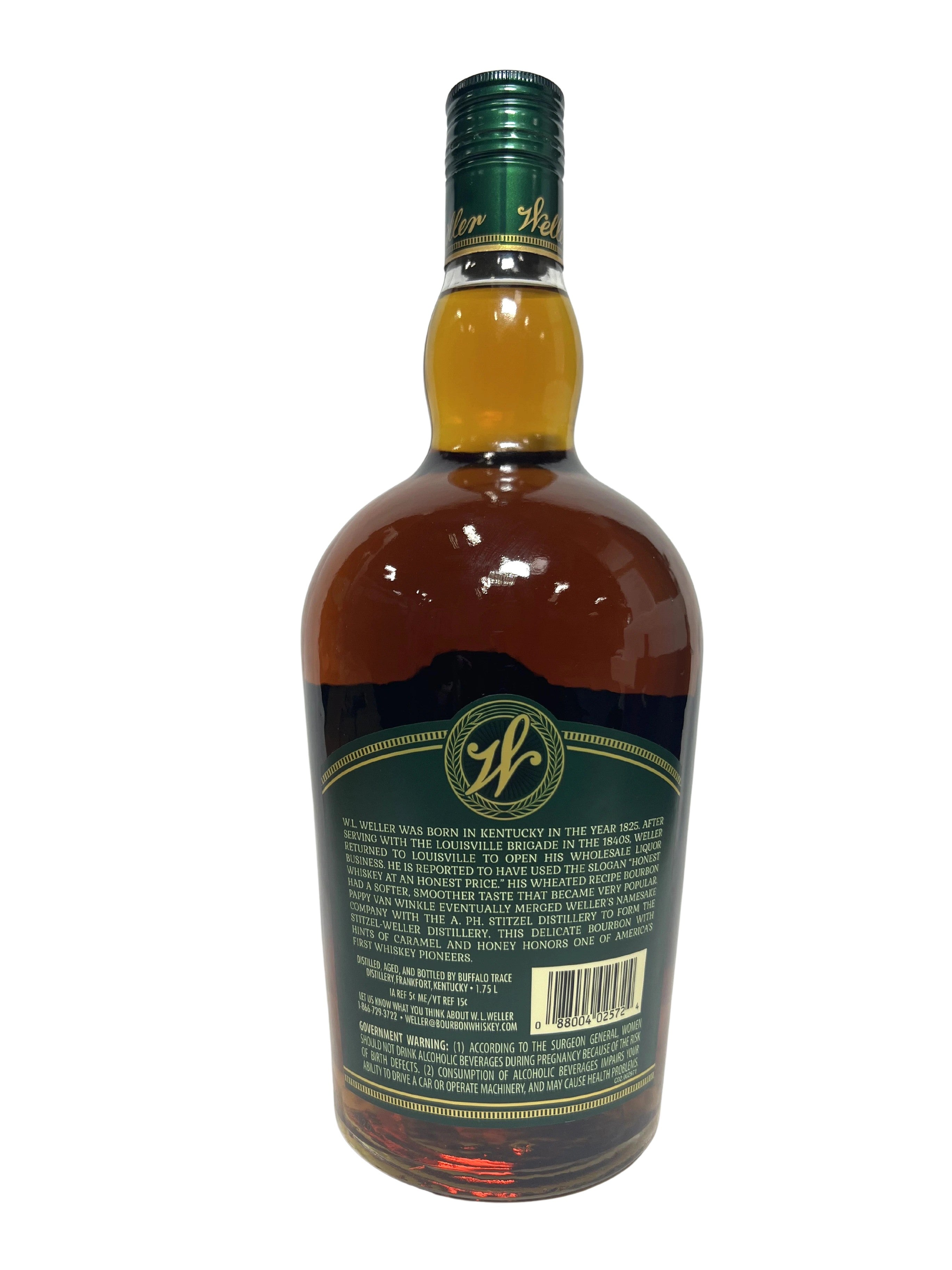 Weller Special Reserve 1.75 Liter -bottle back