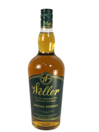 Weller Special Reserve -bottle back