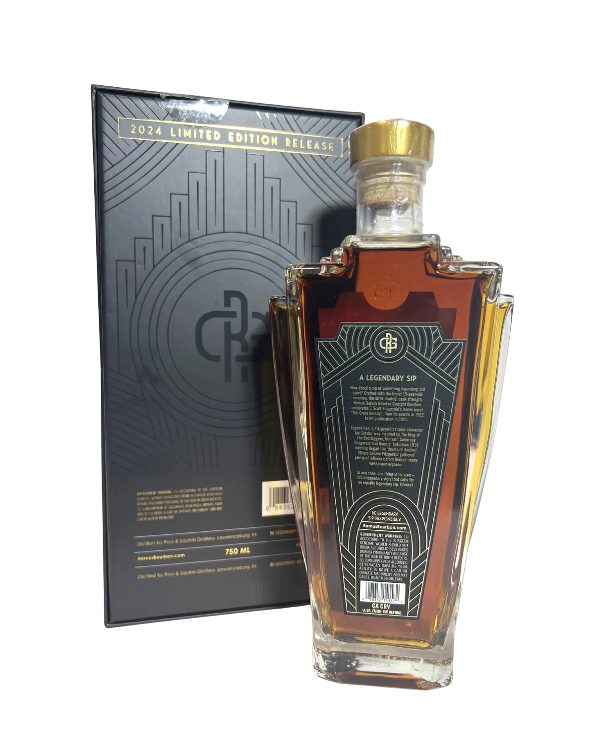 Remus Gatsby Reserve 2024 -bottle back