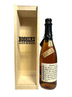 Booker's True Barrel Bourbon 2004 -bottle back