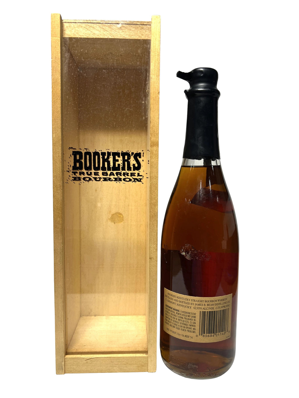Booker's Rountable 2013-6 -bottle back