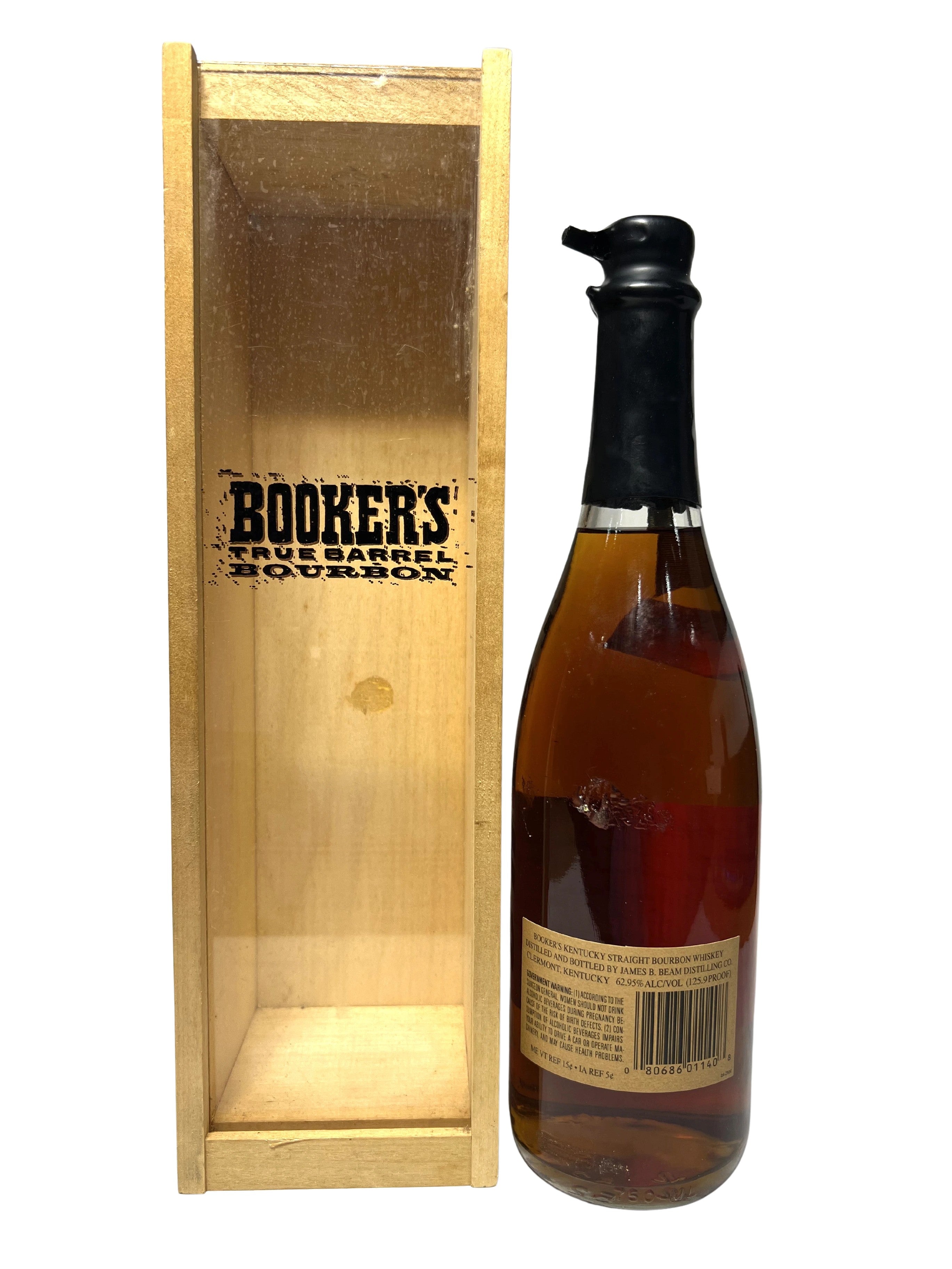 Booker's Rountable 2013-6 -bottle back