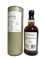 The Balvenie Batch No.6 Tun 1401 -bottle back