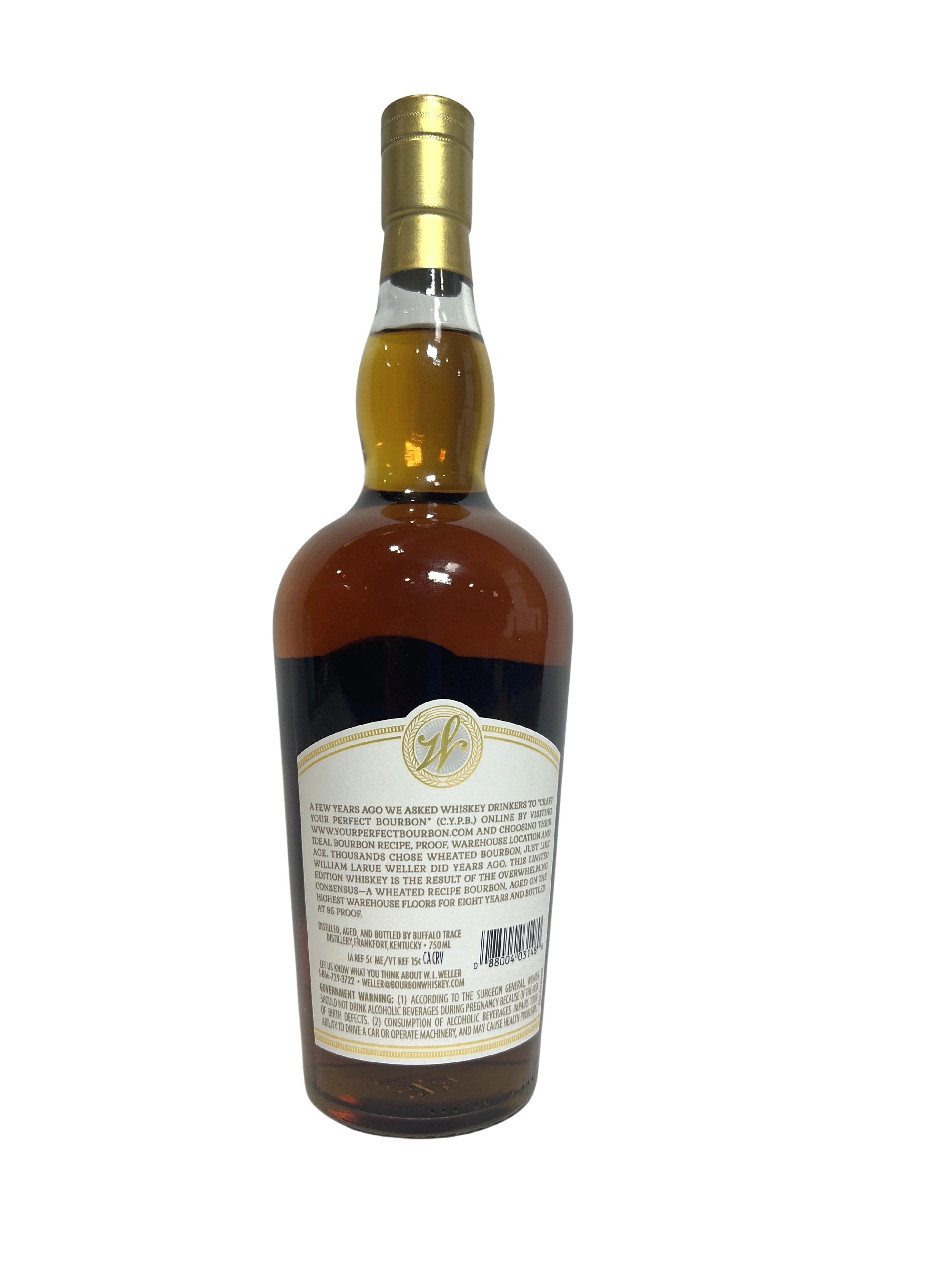 Weller C.Y.P.B. -bottle back