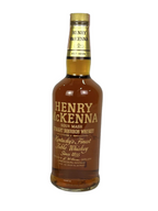 Henry McKenna 1987 (pre-fire) -bottle back