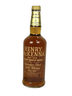Henry McKenna 1987 (pre-fire) -bottle back