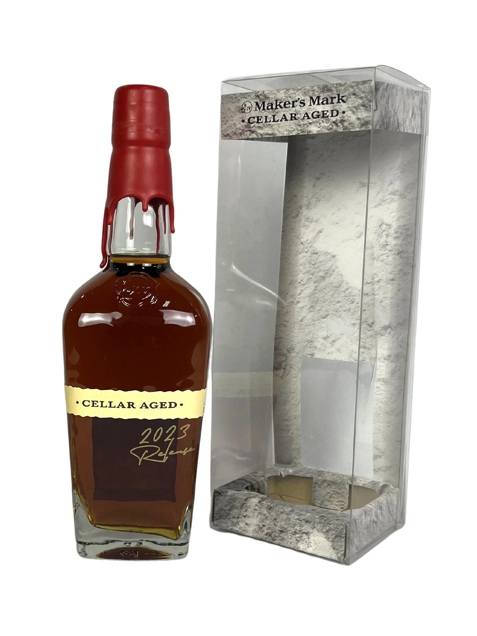 Maker's Mark Cellar Aged 2023 700ml with gift box -bottle back