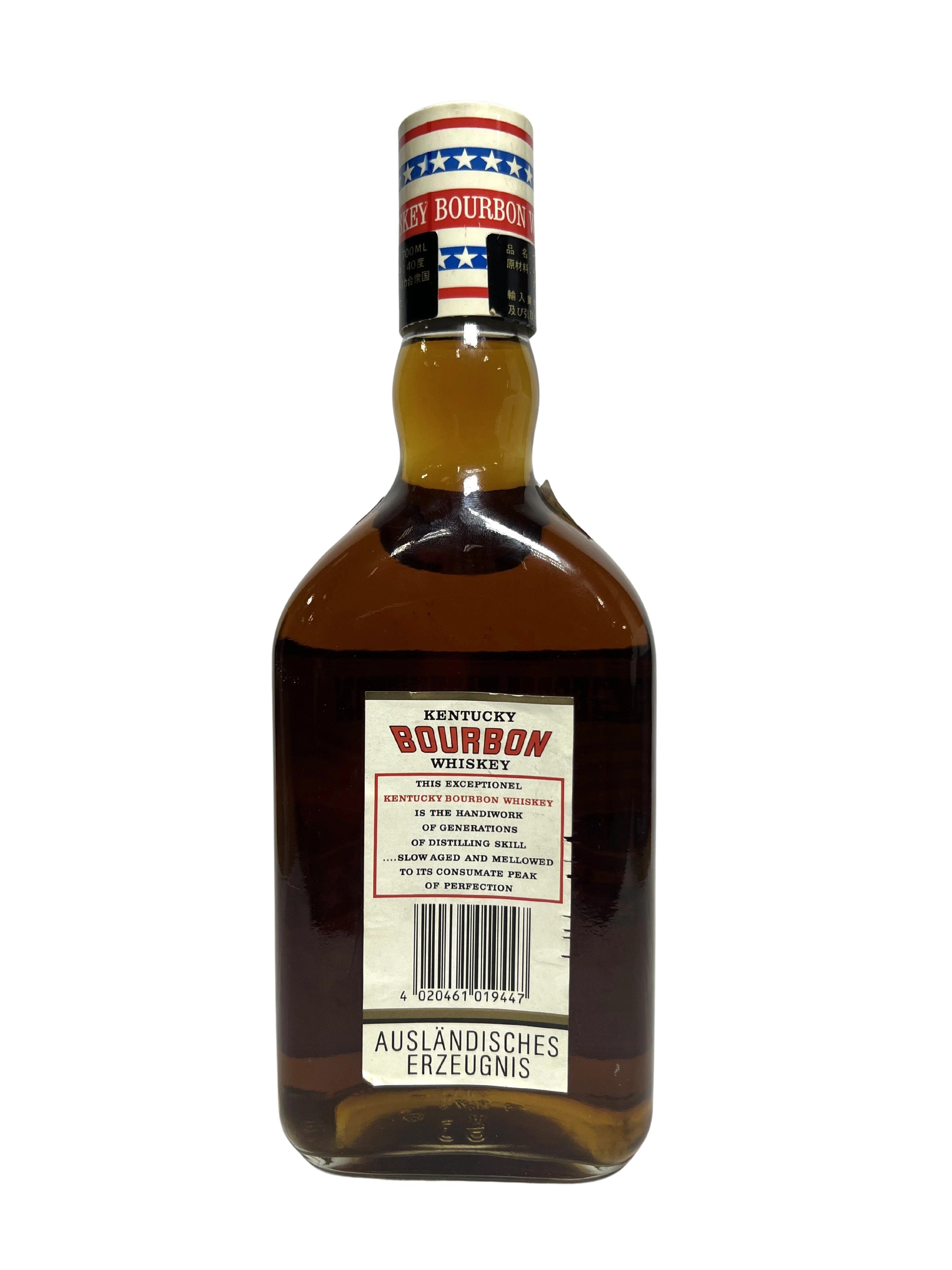 George Washington Straight Bourbon -bottle back