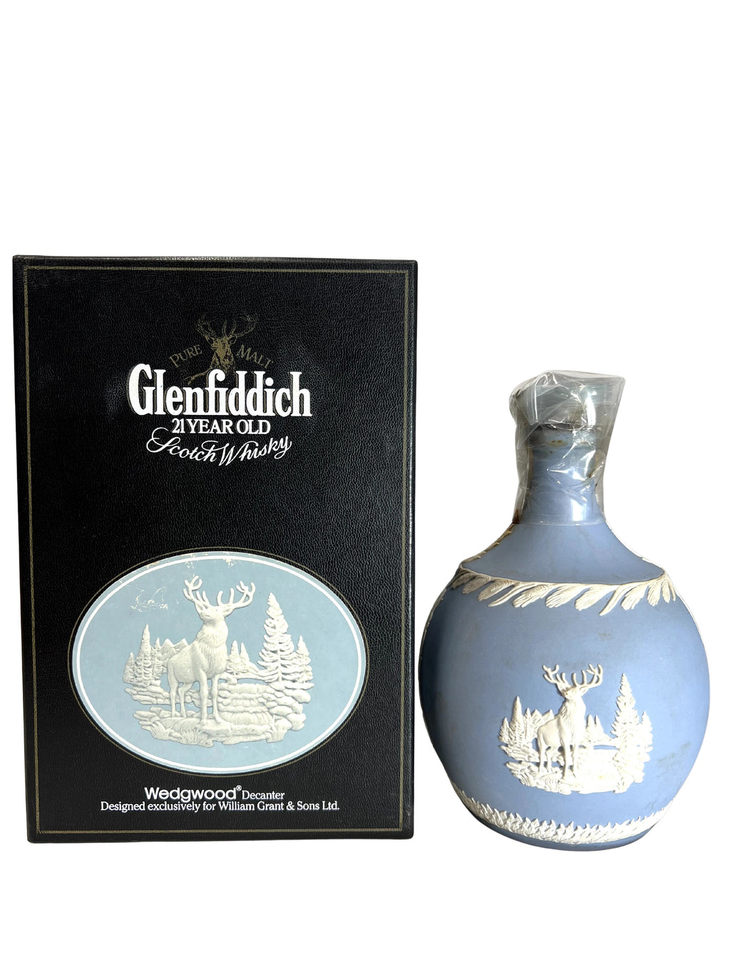 Glenfiddich 21 Year Old Pure Malt Scotch Whisky -bottle back