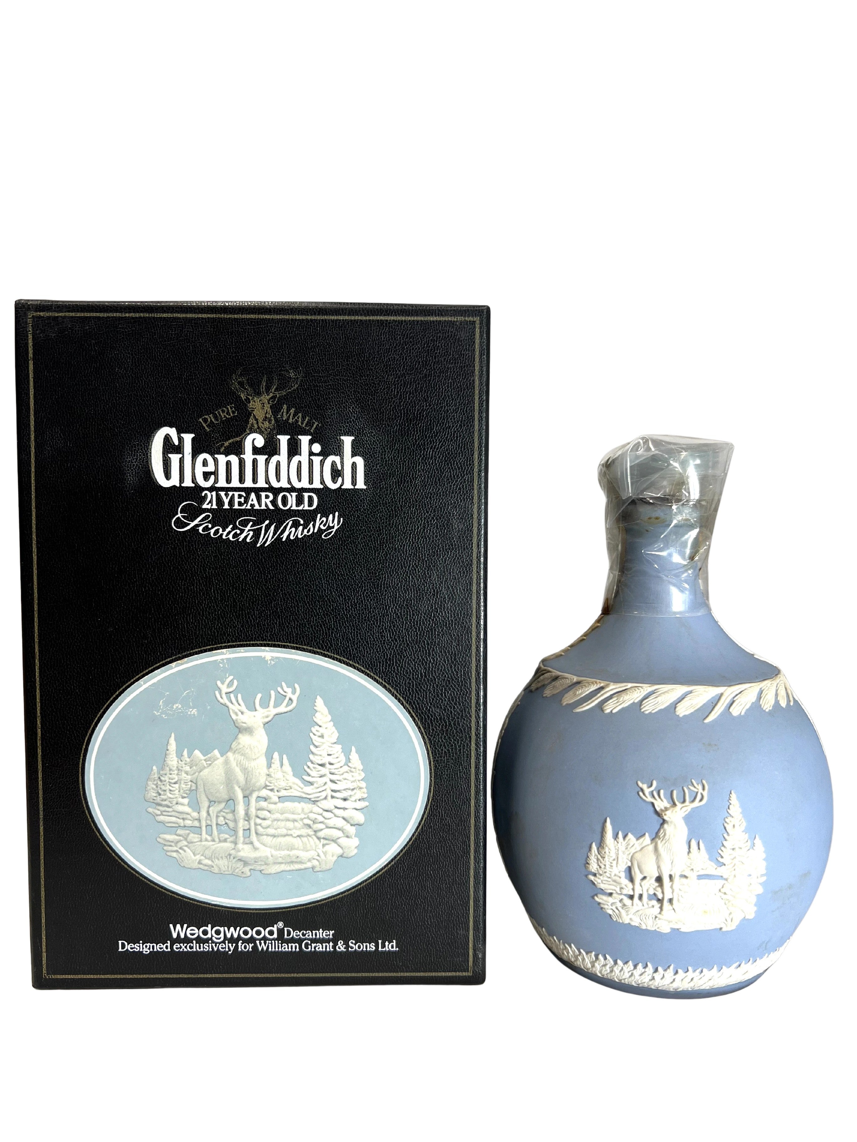 Glenfiddich 21 Year Old Pure Malt Scotch Whisky -bottle back