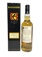 Blackadder Raw Cask Strathmill 23-year 2013 -bottle back