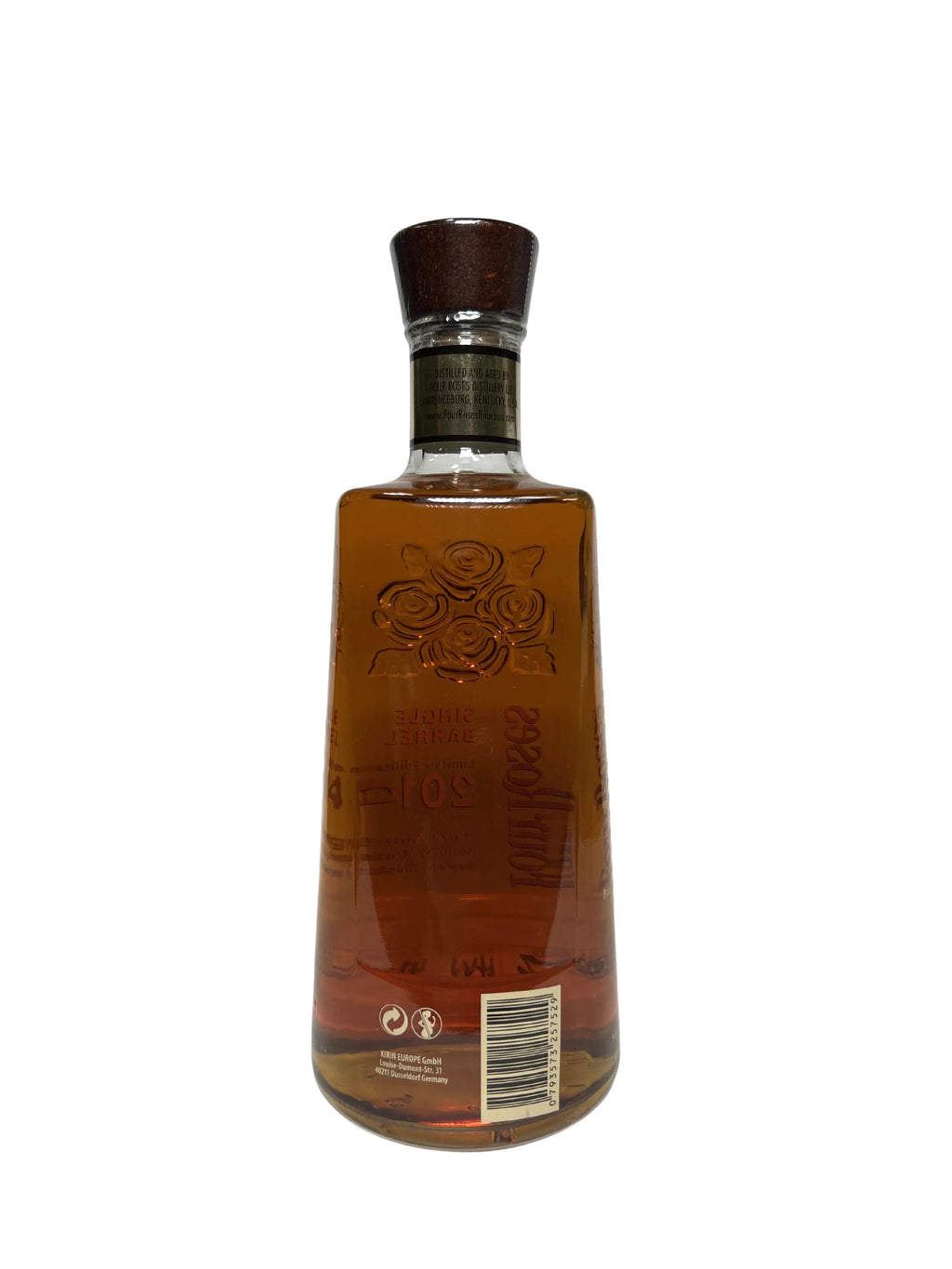 Four Roses Single Barrel Limited Edition 2014 -bottle back