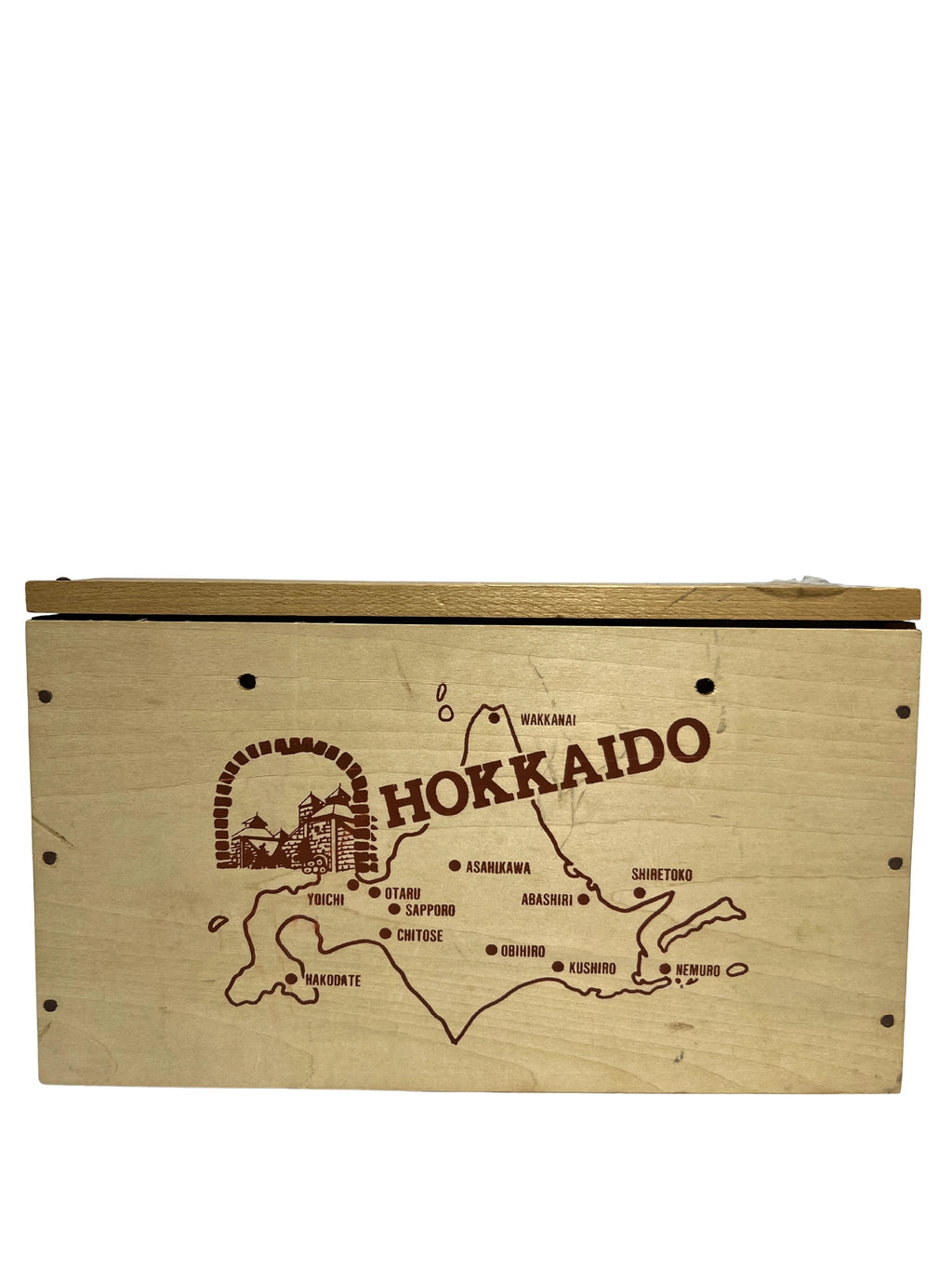Nikka Whisky G&G Hokkaido Series Otaru, Hokkaido, Shiretoko -bottle back