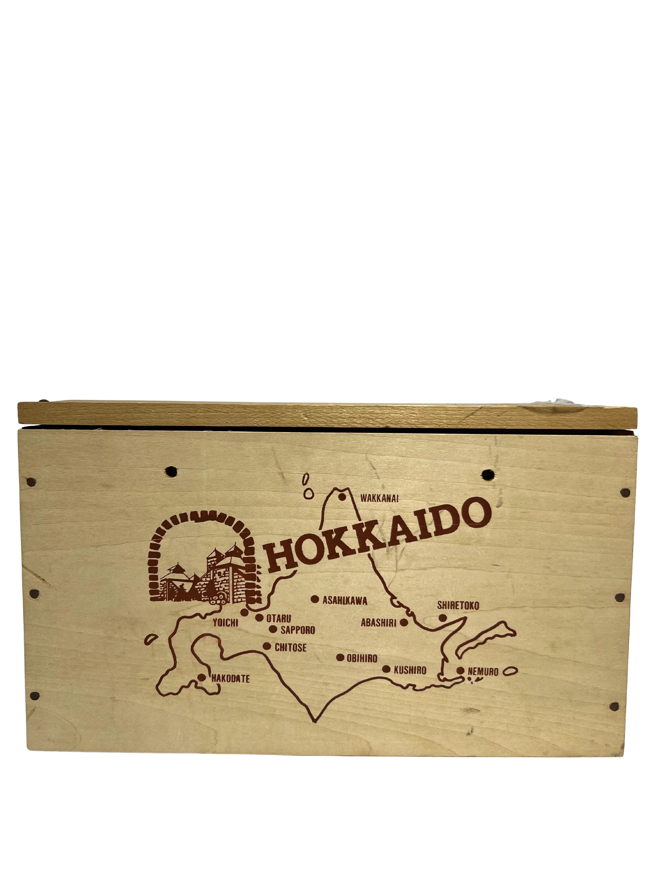 Nikka Whisky G&G Hokkaido Series Otaru, Hokkaido, Shiretoko -bottle back