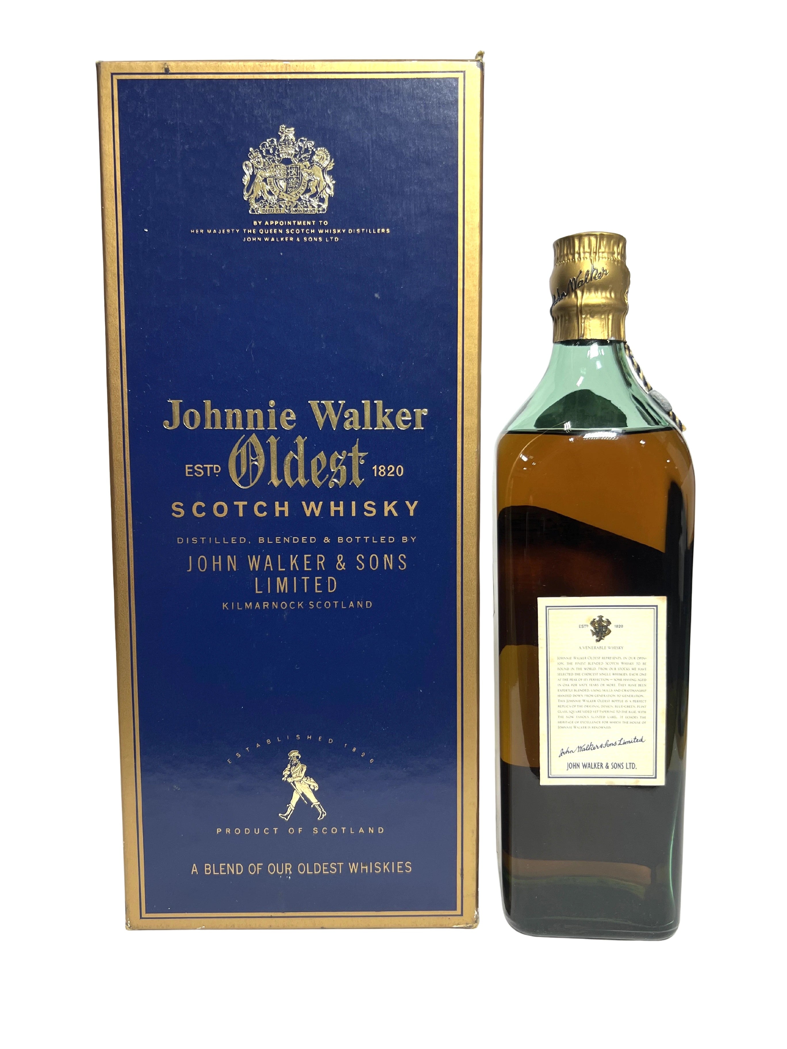 Y John Walker's Oldest 1820 SCOTCH WHISKY 未開栓 未開封 ジョニー
