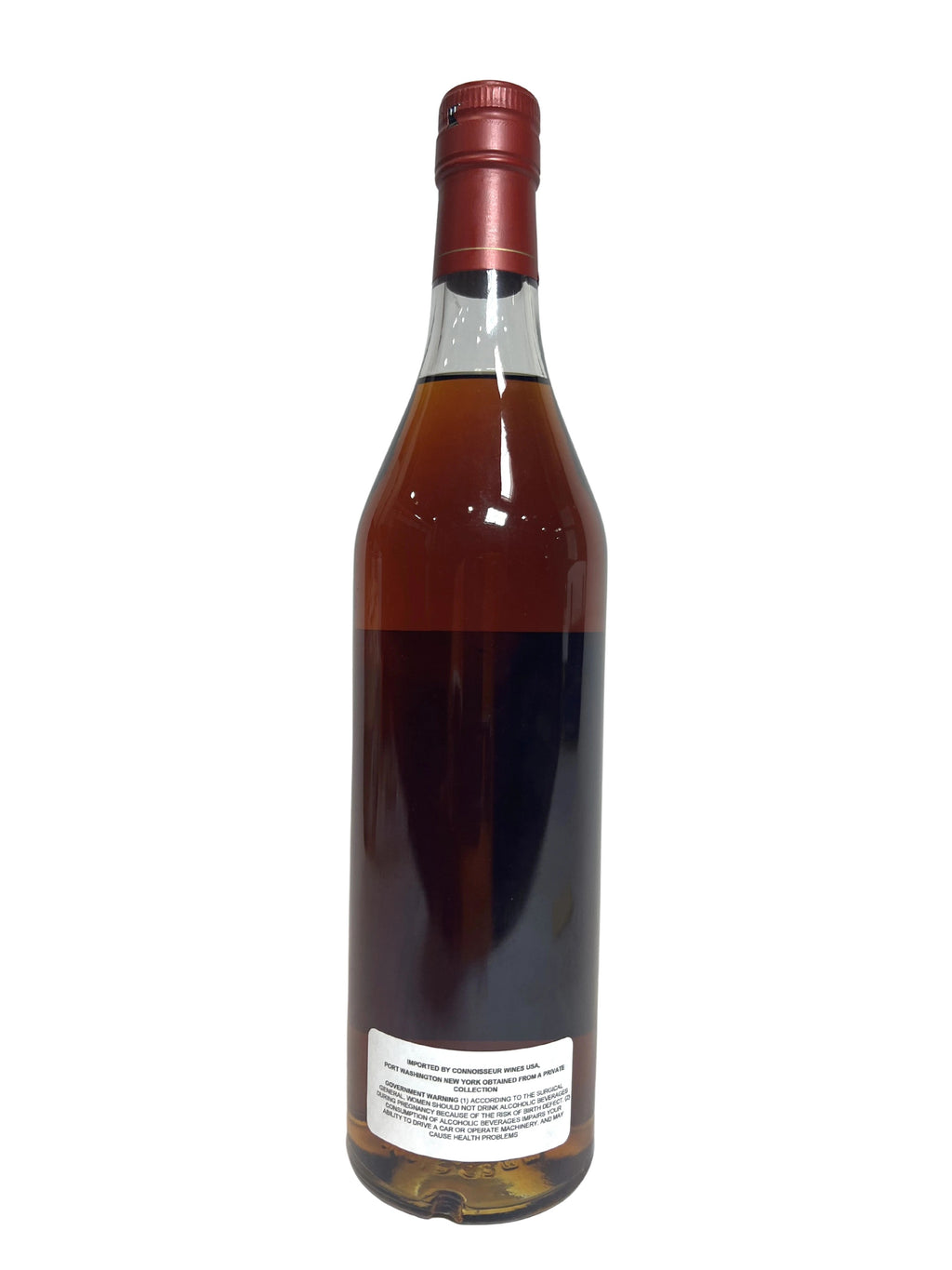 Van Winkle Family Reserve Rye 2010 (19 year) -bottle back