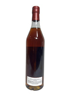 Van Winkle Family Reserve Rye 2010 (19 year) -bottle back