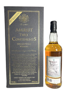 Amrut Two Continents Single Malt 2011 -bottle back