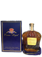 Crown Royal 1971 710ml with bag and box -bottle back