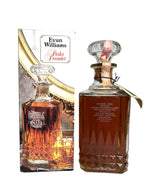Evan Williams 200th Annivesary Parlor Decanter 1983 (pre-fire) -bottle back