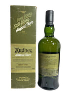Ardbeg Almost There 2008 -bottle back