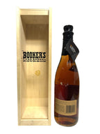 Booker's True Barrel Bourbon 2006 -bottle back