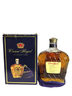 Crown Royal Fine De Luxe (1990's?) -bottle back