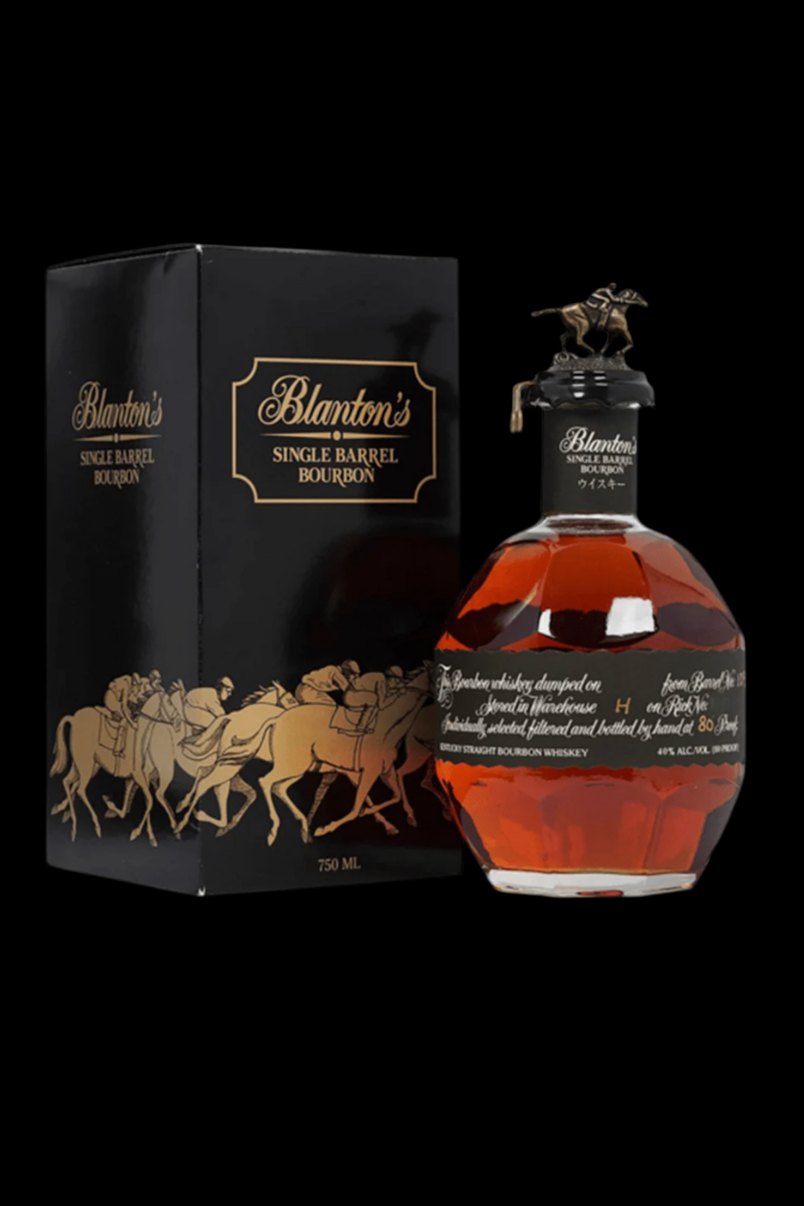 Blanton’s Black Single Barrel 750ml (Takara Black)